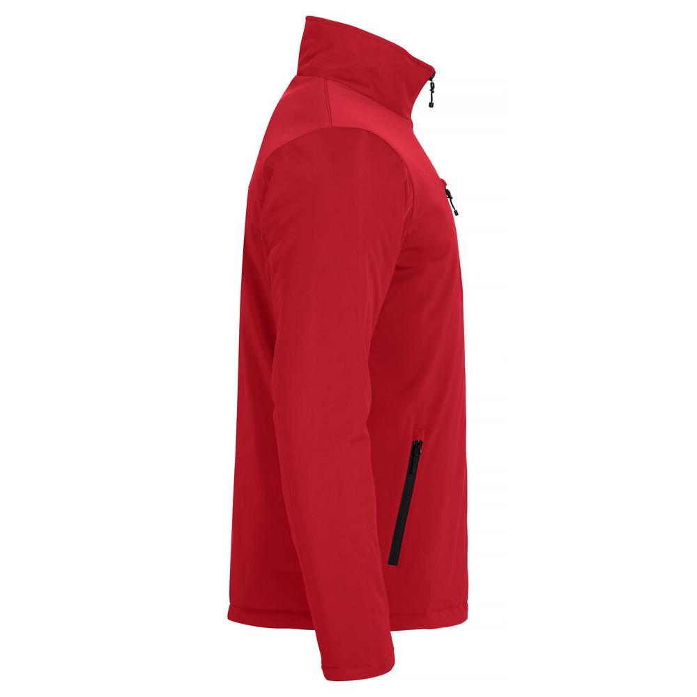 Padded Softshell Jacket - Red - Image 4
