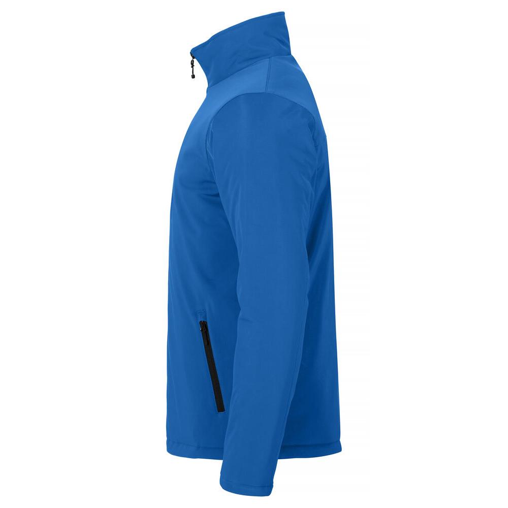Padded Softshell Jacket - Royalblue - Image 3