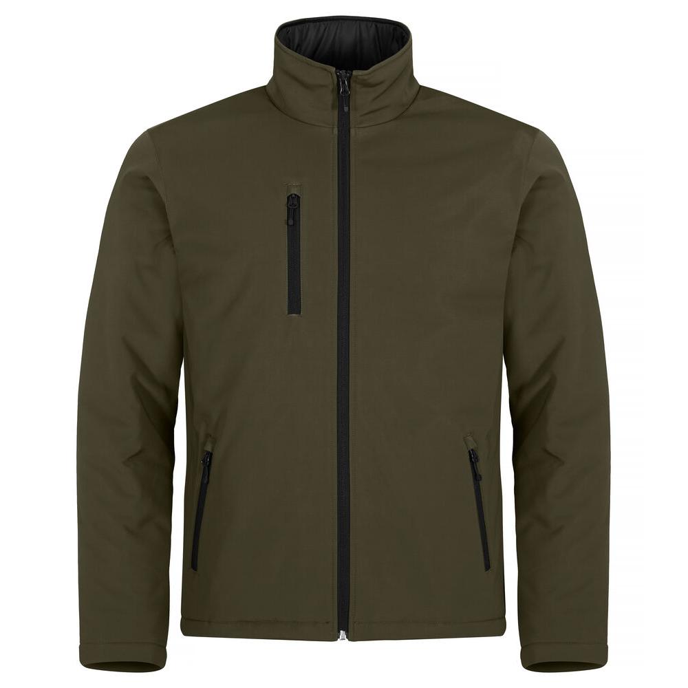 Padded Softshell Jacket - Fog Green - Image 1