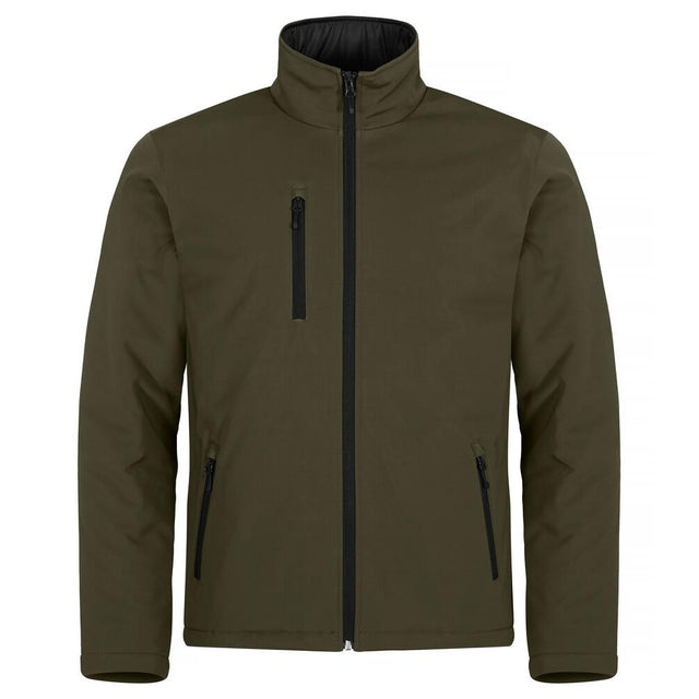 Padded Softshell Jacket - Fog Green - Image 1