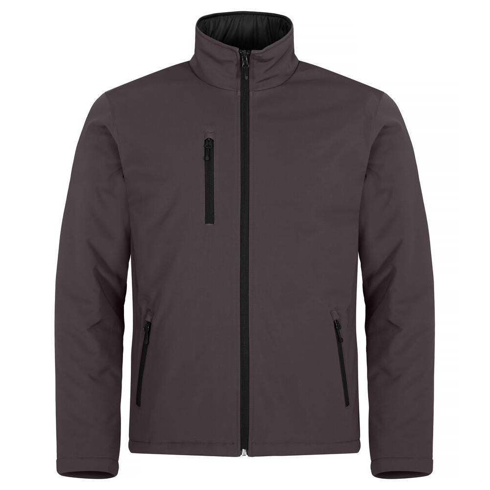 Padded Softshell Jacket - Dark Grey - Image 1