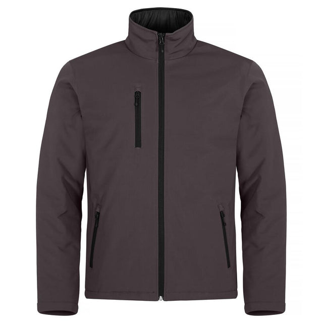 Padded Softshell Jacket - Dark Grey - Image 1