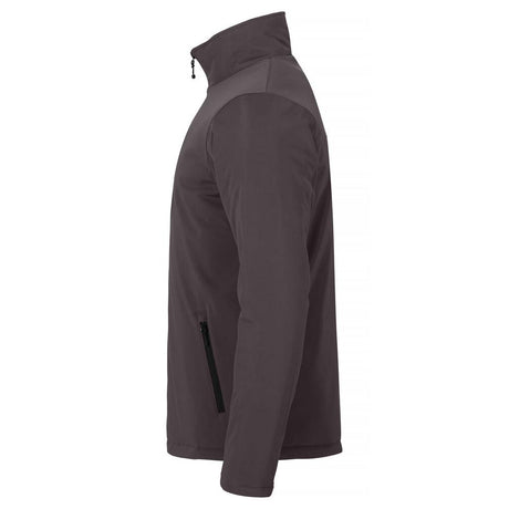 Padded Softshell Jacket - Dark Grey - Image 3