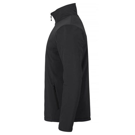Padded Softshell Jacket - Black - Image 3