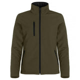 Padded Softshell Jacket Women - Fog green - Image 1
