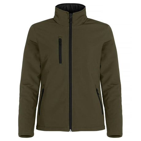 Padded Softshell Jacket Women - Fog green - Image 1