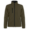 Padded Softshell Jacket Women - Fog green - Image 1