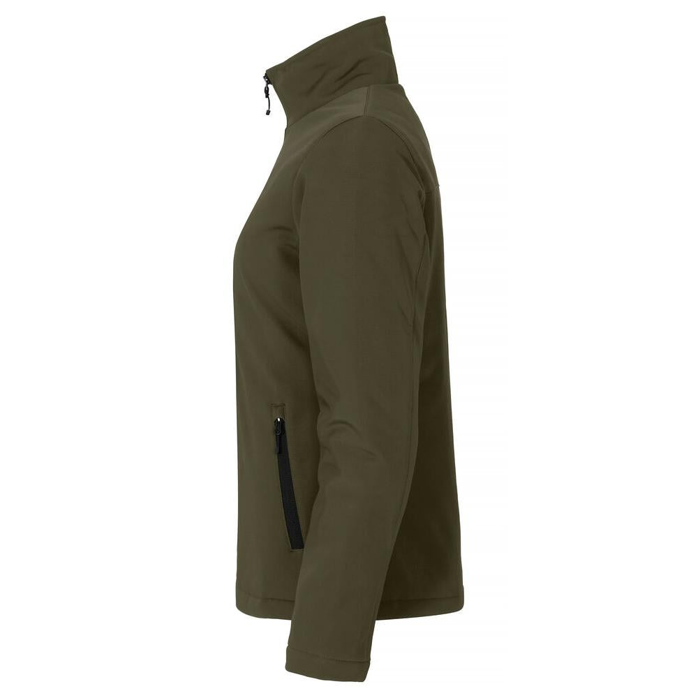 Padded Softshell Jacket Women - Fog Green - Image 3
