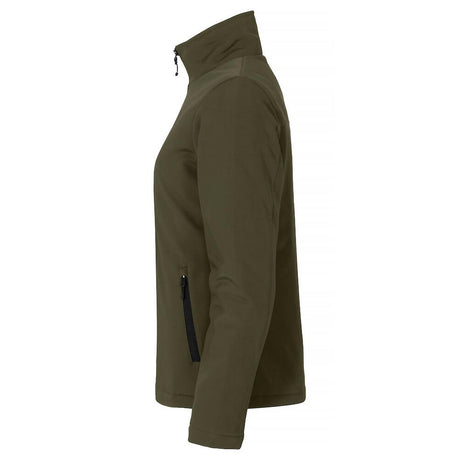 Padded Softshell Jacket Women - Fog green - Image 3