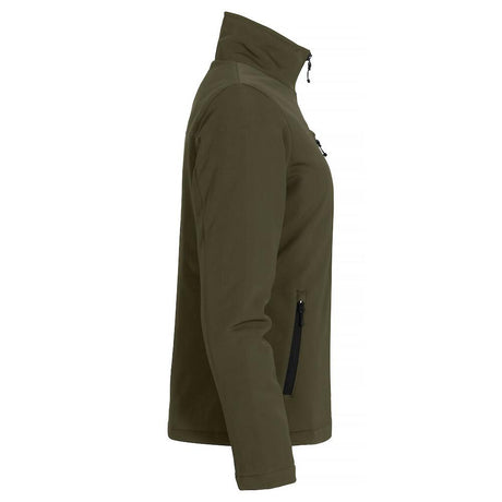 Padded Softshell Jacket Women - Fog green - Image 4