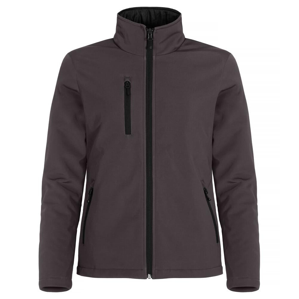 Padded Softshell Jacket Women - Dark Grey - Image 1