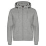 Miami Hoody Full Zip - Grey Mélange - Image 1