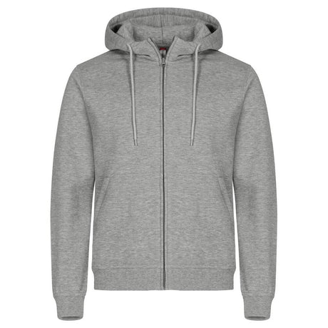 Miami Hoody Full Zip - Grey Mélange - Image 1