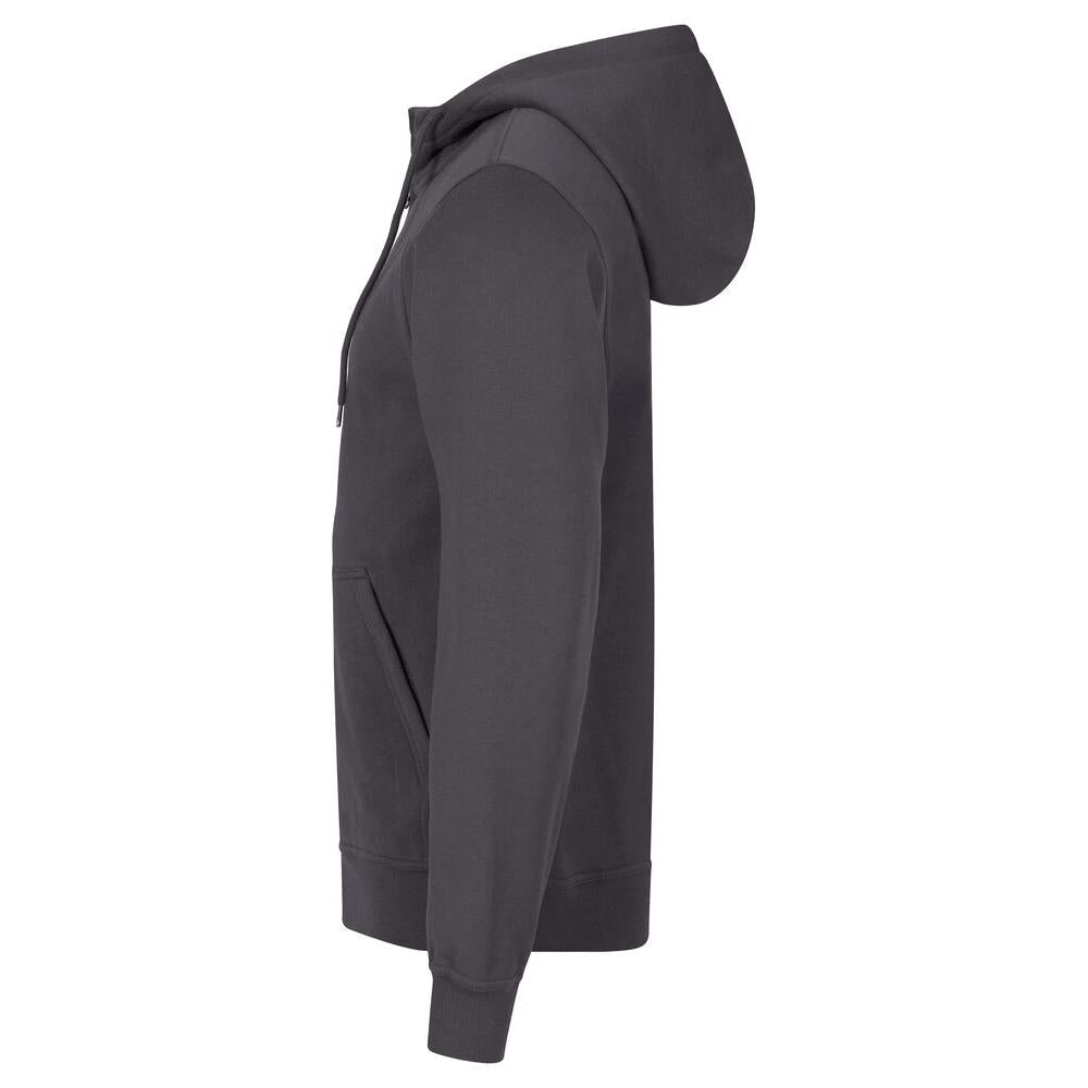 Miami Hoody Full Zip - Metal Grey - Image 3