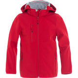 Basic Softshell Jacket Junior - Red - Image 1