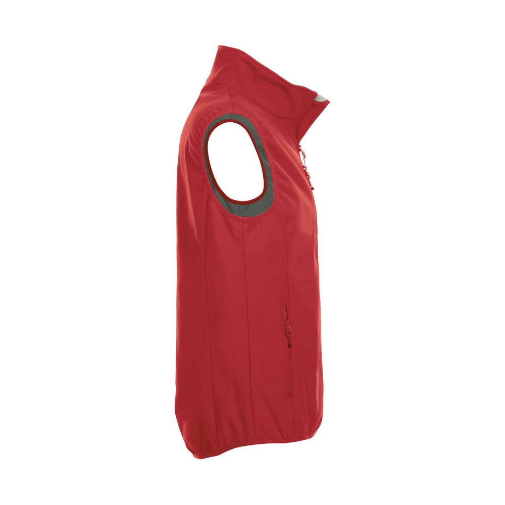 Basic Softshell Vest - Red - Image 4