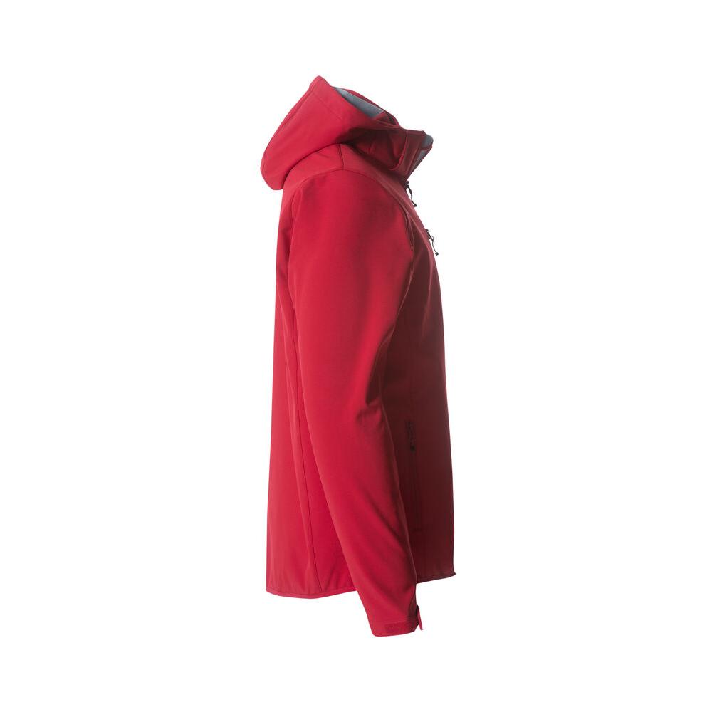 Basic Hoody Softshell - Red - Image 4