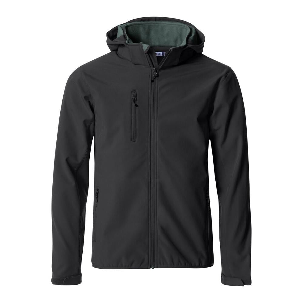 Basic Hoody Softshell - Black - Image 1