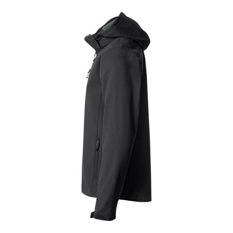 Basic Hoody Softshell - Black - Image 3