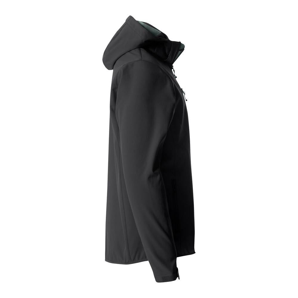 Basic Hoody Softshell - Black - Image 4