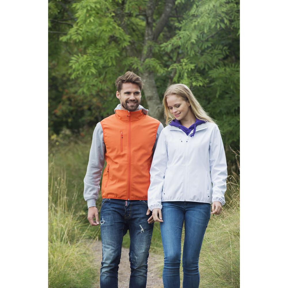 Basic Softshell Jacket Ladies - White - Image 5