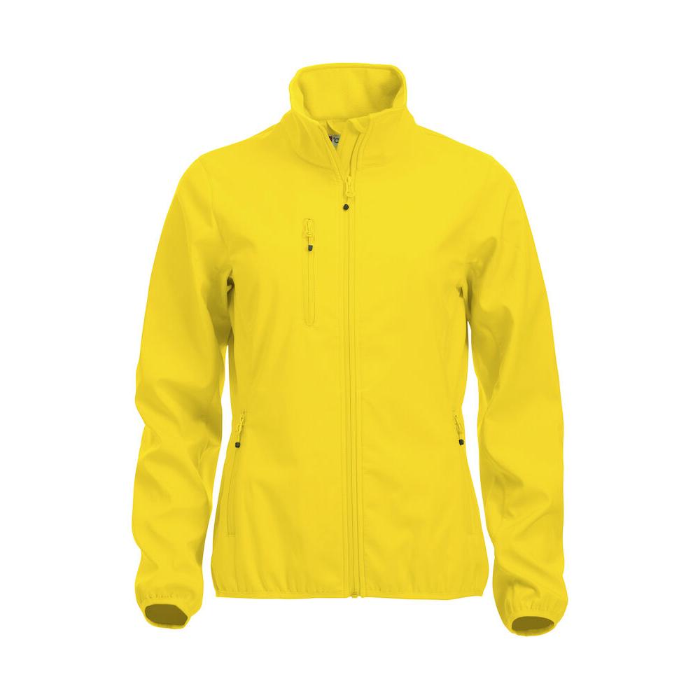 Basic Softshell Jacket Ladies - Lemon - Image 1