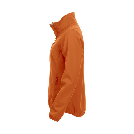 Basic Softshell Jacket Ladies - Blood Orange - Image 3