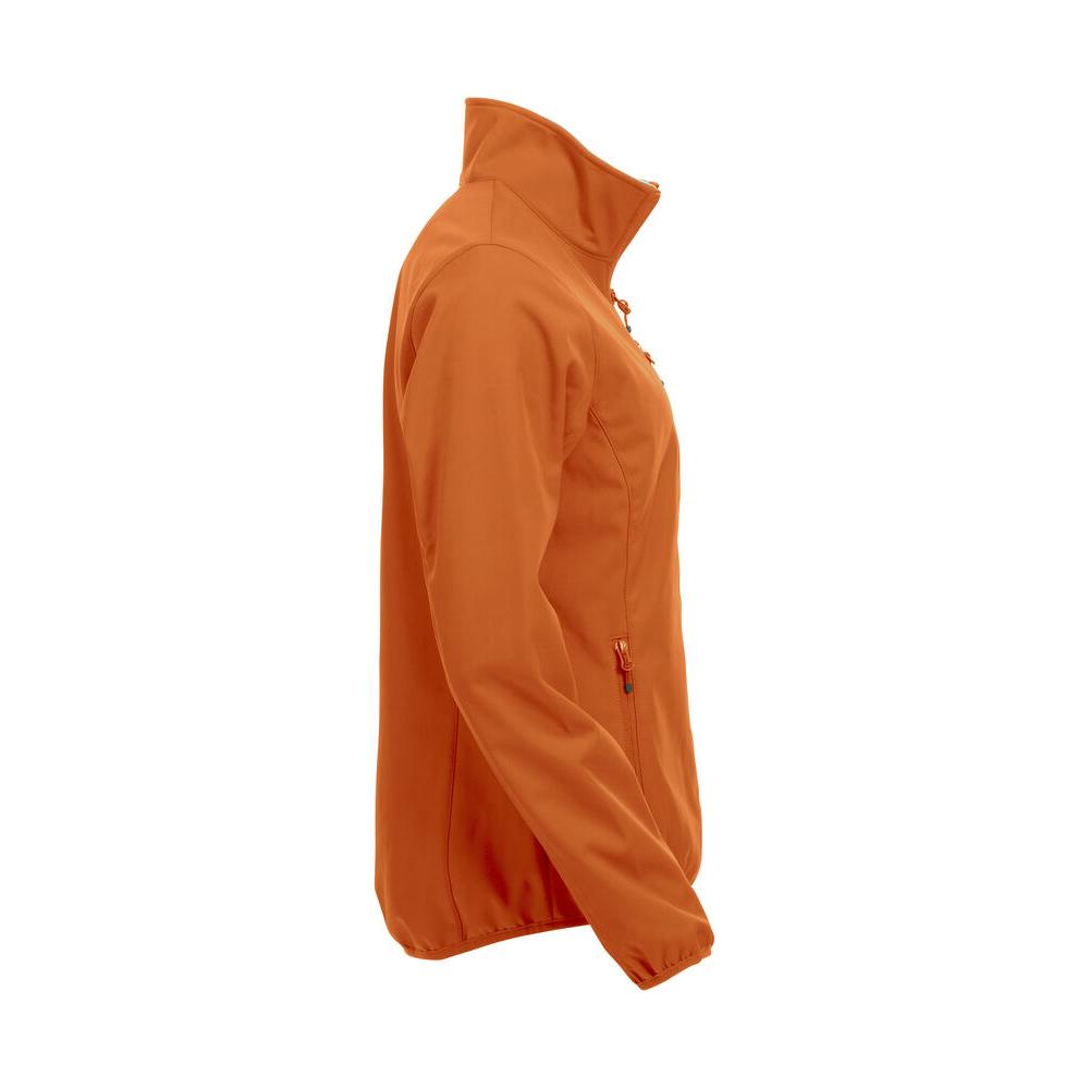 Basic Softshell Jacket Ladies - Blood Orange - Image 4