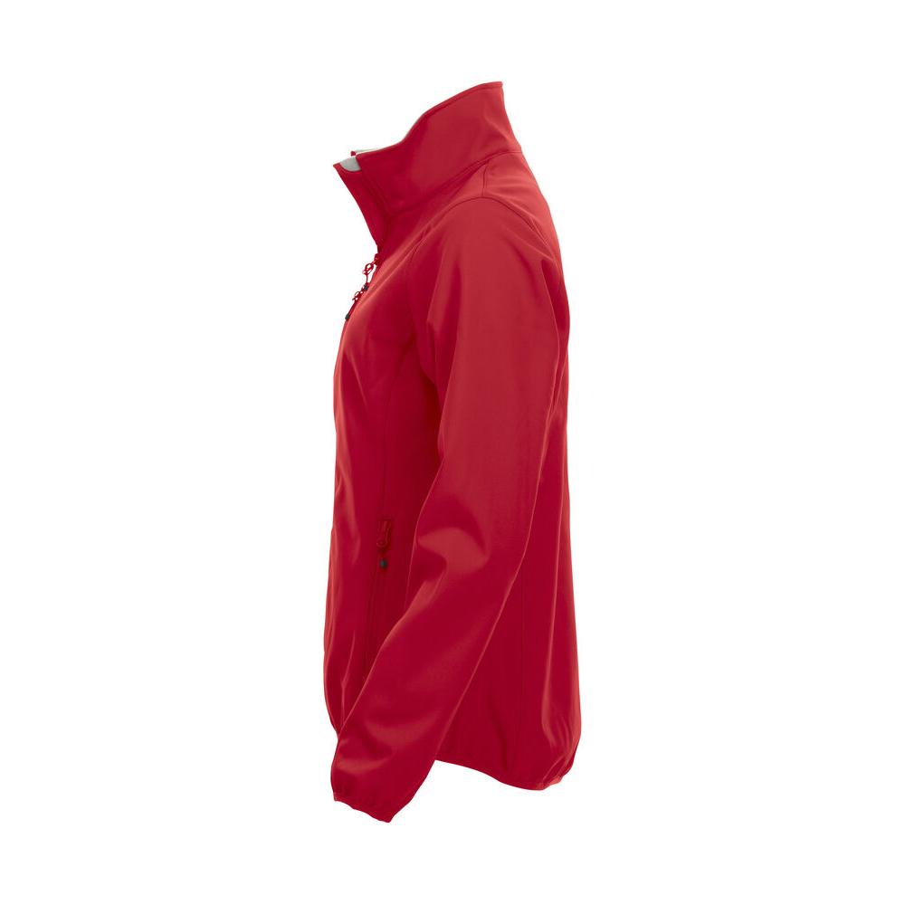 Basic Softshell Jacket Ladies - Red - Image 3