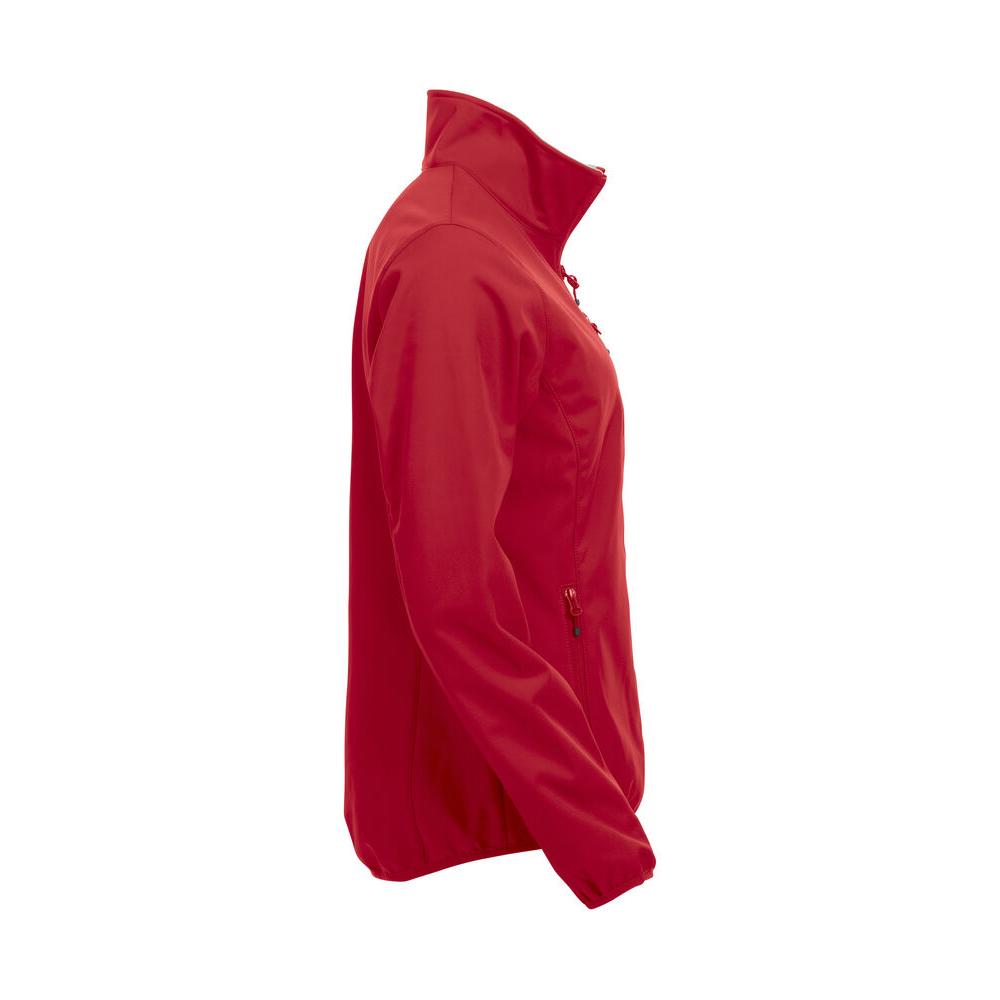 Basic Softshell Jacket Ladies - Red - Image 4