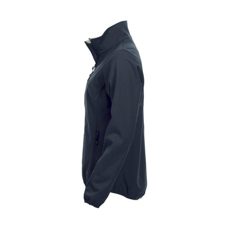 Basic Softshell Jacket Ladies - Dark Navy - Image 3