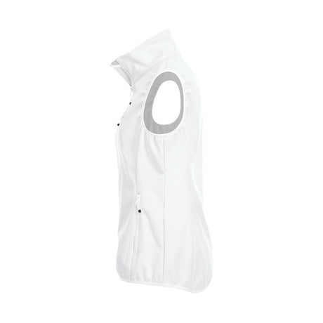 Basic Softshell Vest Ladies - White - Image 3