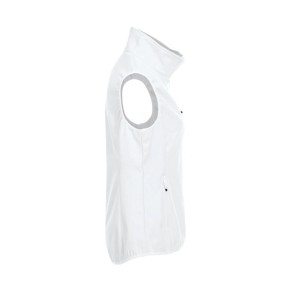 Basic Softshell Vest Ladies - White - Image 4