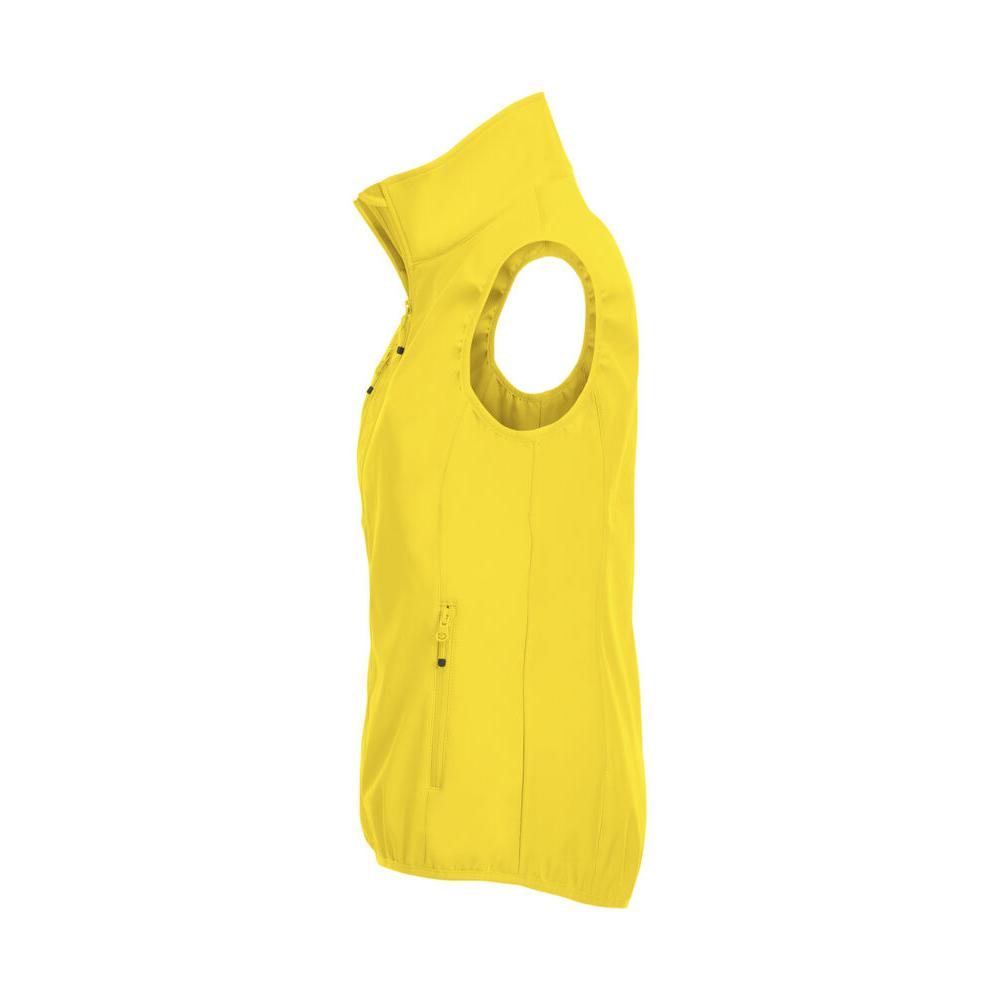 Basic Softshell Vest Ladies - Lemon - Image 3