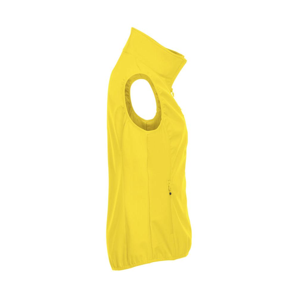 Basic Softshell Vest Ladies - Lemon - Image 4