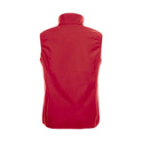 Basic Softshell Vest Ladies - Red - Image 2