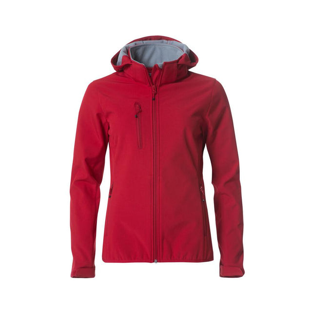 Basic Hoody Softshell Ladies - Red - Image 1