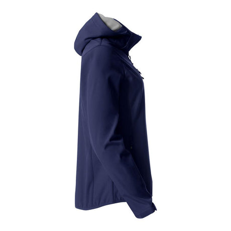 Basic Hoody Softshell Ladies - Dark Navy - Image 4