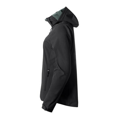 Basic Hoody Softshell Ladies - Black - Image 3