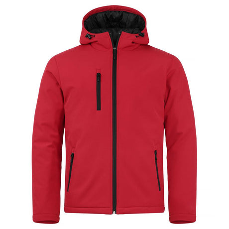 Padded Hoody Softshell - Red - Image 1