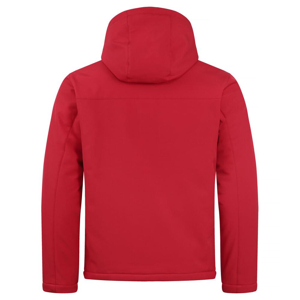 Padded Hoody Softshell - Red - Image 2