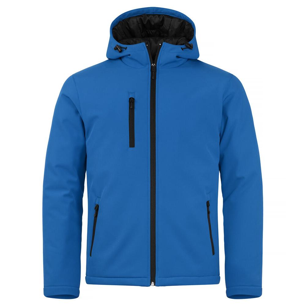 Padded Hoody Softshell - Royalblue - Image 1