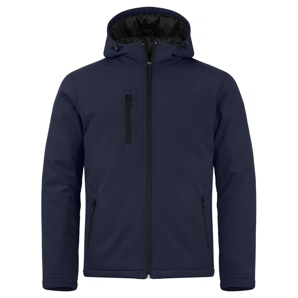 Padded Hoody Softshell - Dark Navy - Image 1