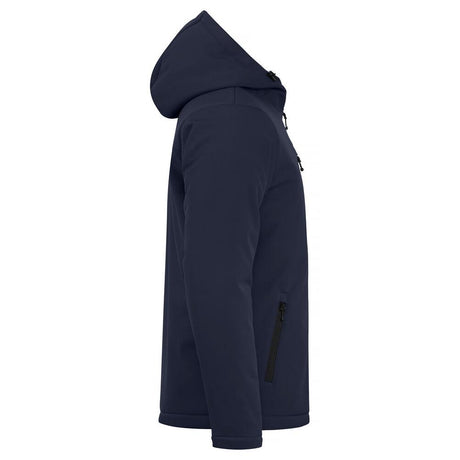 Padded Hoody Softshell - Dark Navy - Image 4