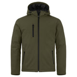 Padded Hoody Softshell - Fog Green - Image 1