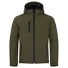 Padded Hoody Softshell - Fog Green - Image 1