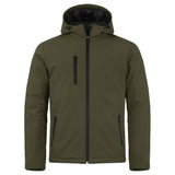 Padded Hoody Softshell - Fog Green - Image 1