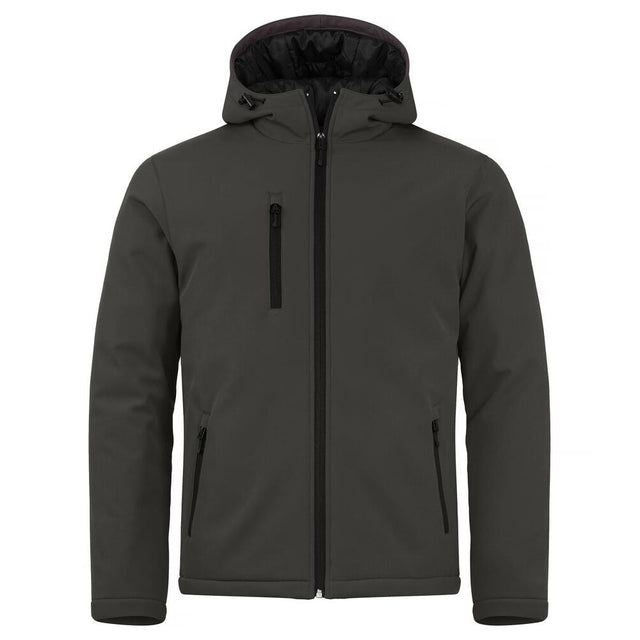 Padded Hoody Softshell - Dark Grey - Image 1