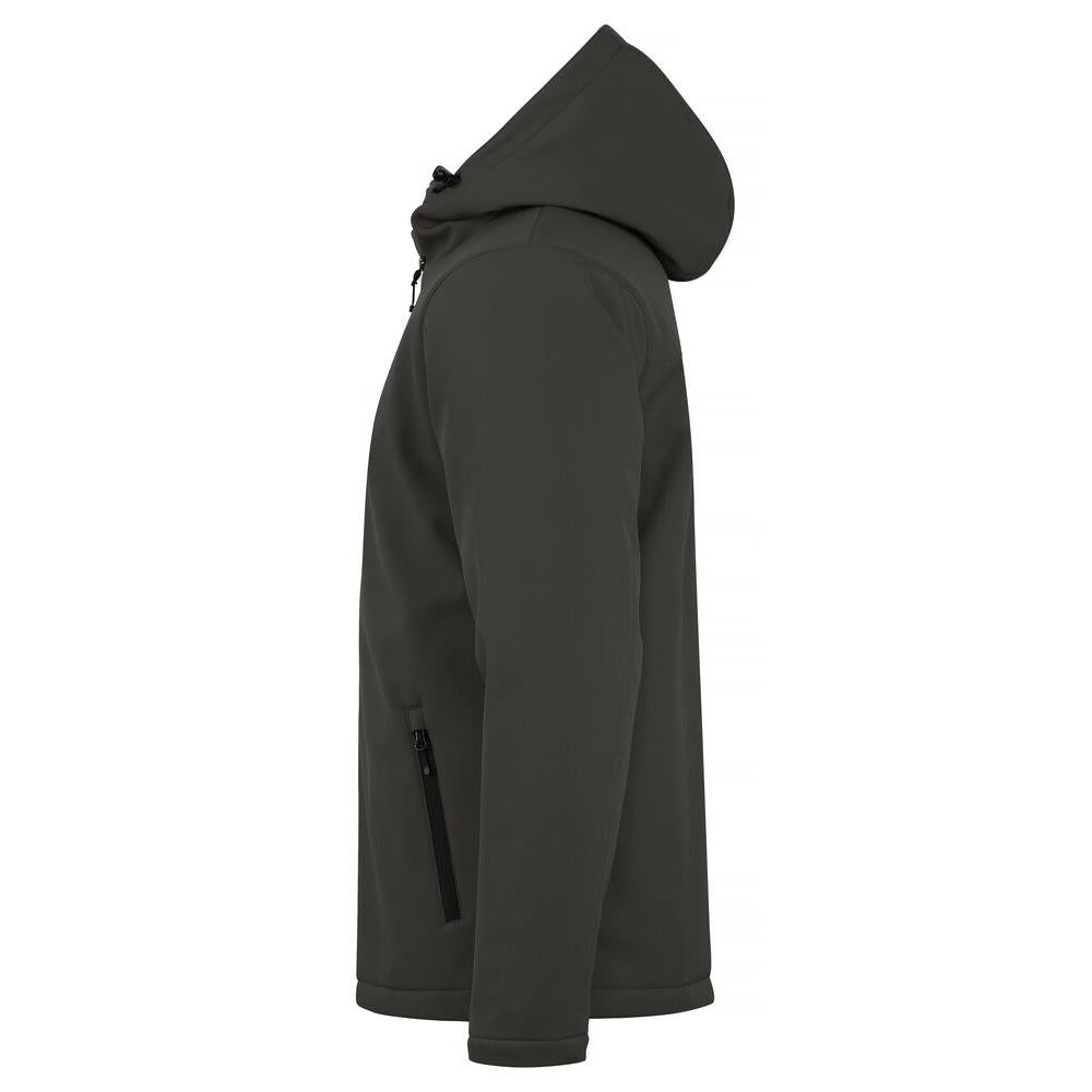 Padded Hoody Softshell - Dark Grey - Image 3