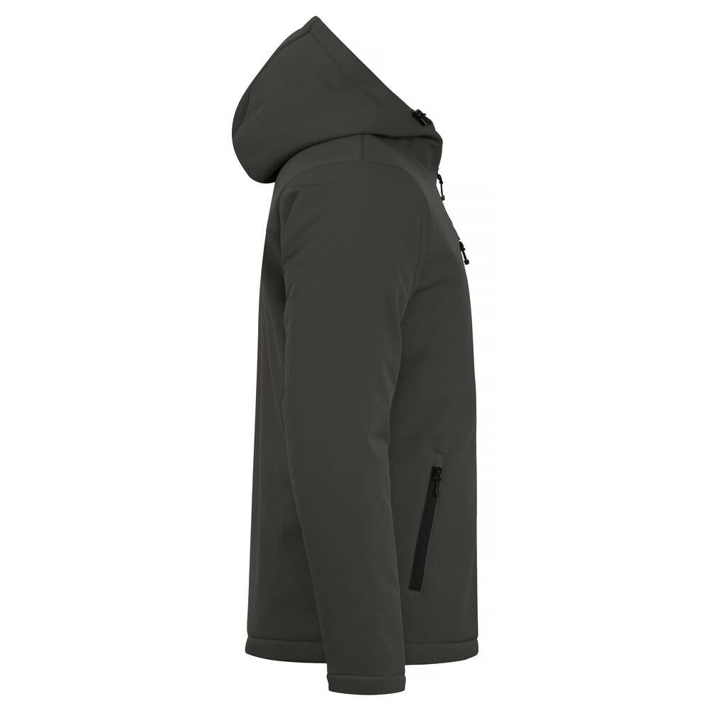 Padded Hoody Softshell - Dark Grey - Image 4